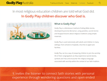Tablet Screenshot of godlyplay.org.au